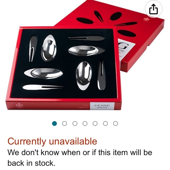 GENSE APPETIZE by NEDDA EL-ASMAR. 8-Pc. appetizer set by award winning designer - Picture 13 of 16